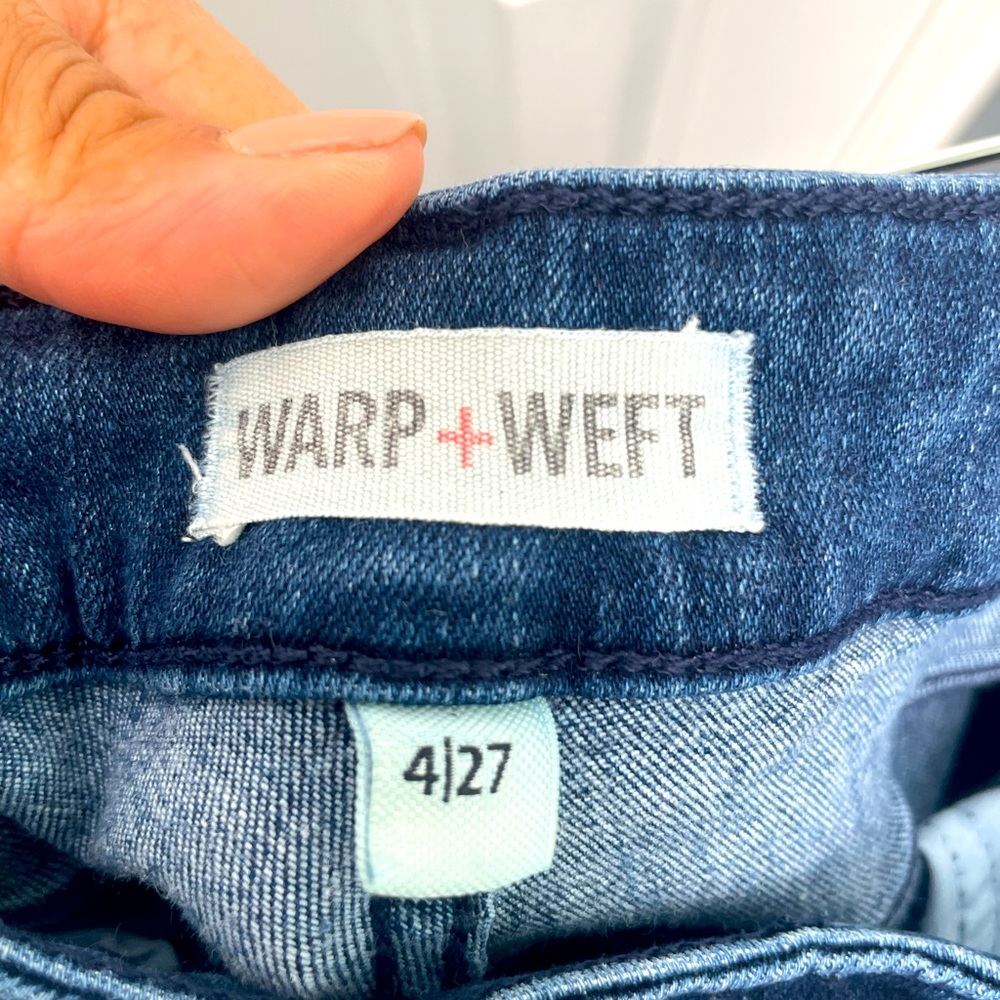 Warp + Weft jeans. Worn once